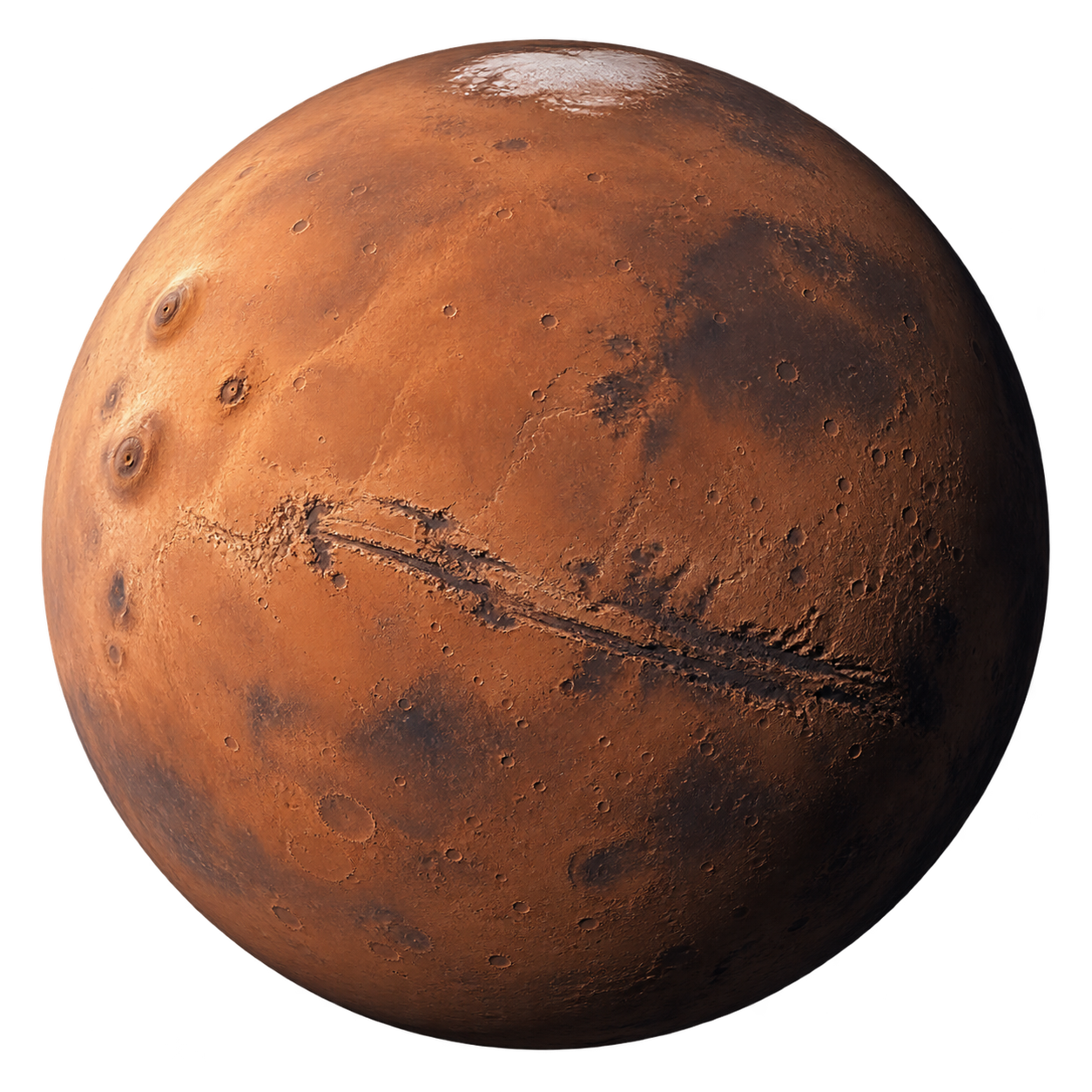 Mars-inspired Mirage environment
